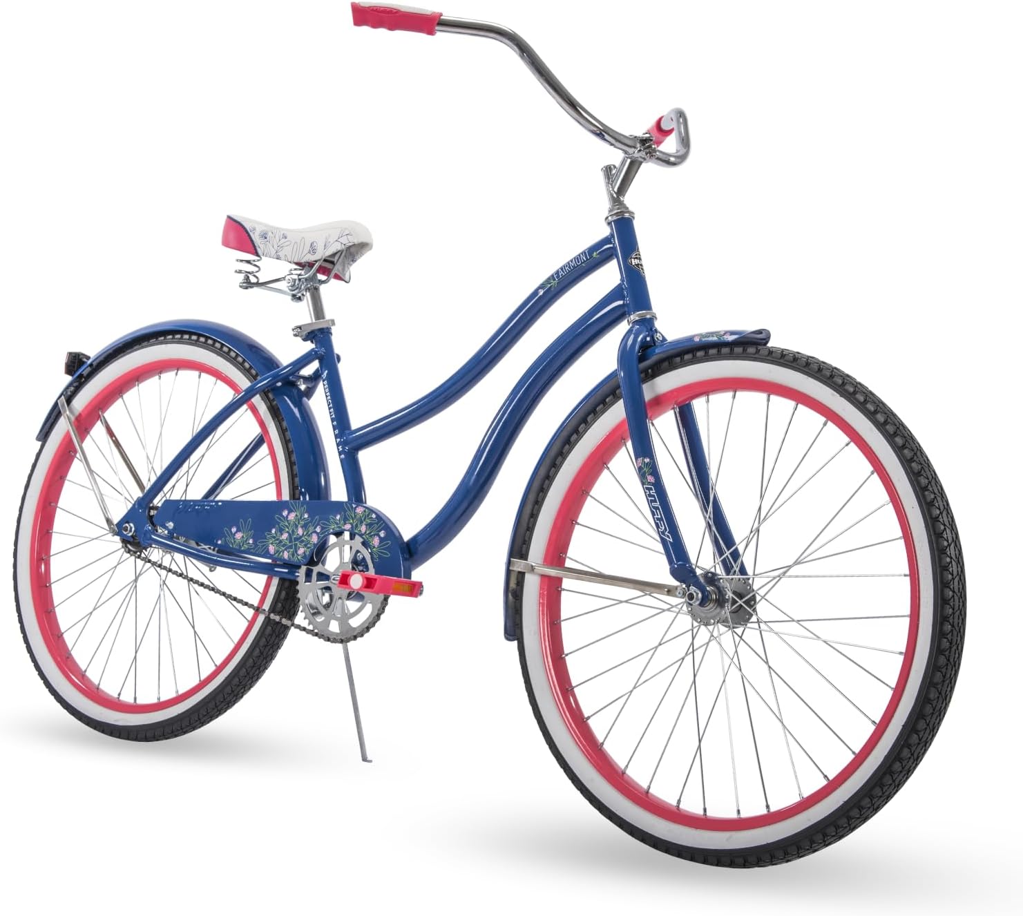 Huffy Fairmont Cruiser — Gloss Sky Blue — Panama Jack beach cruiser bike by Huffy